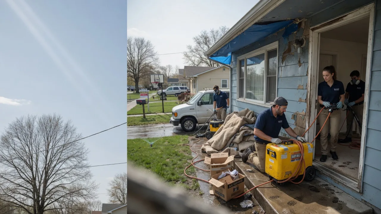 Basement Flood Cleanup in Coldwater, MI near me